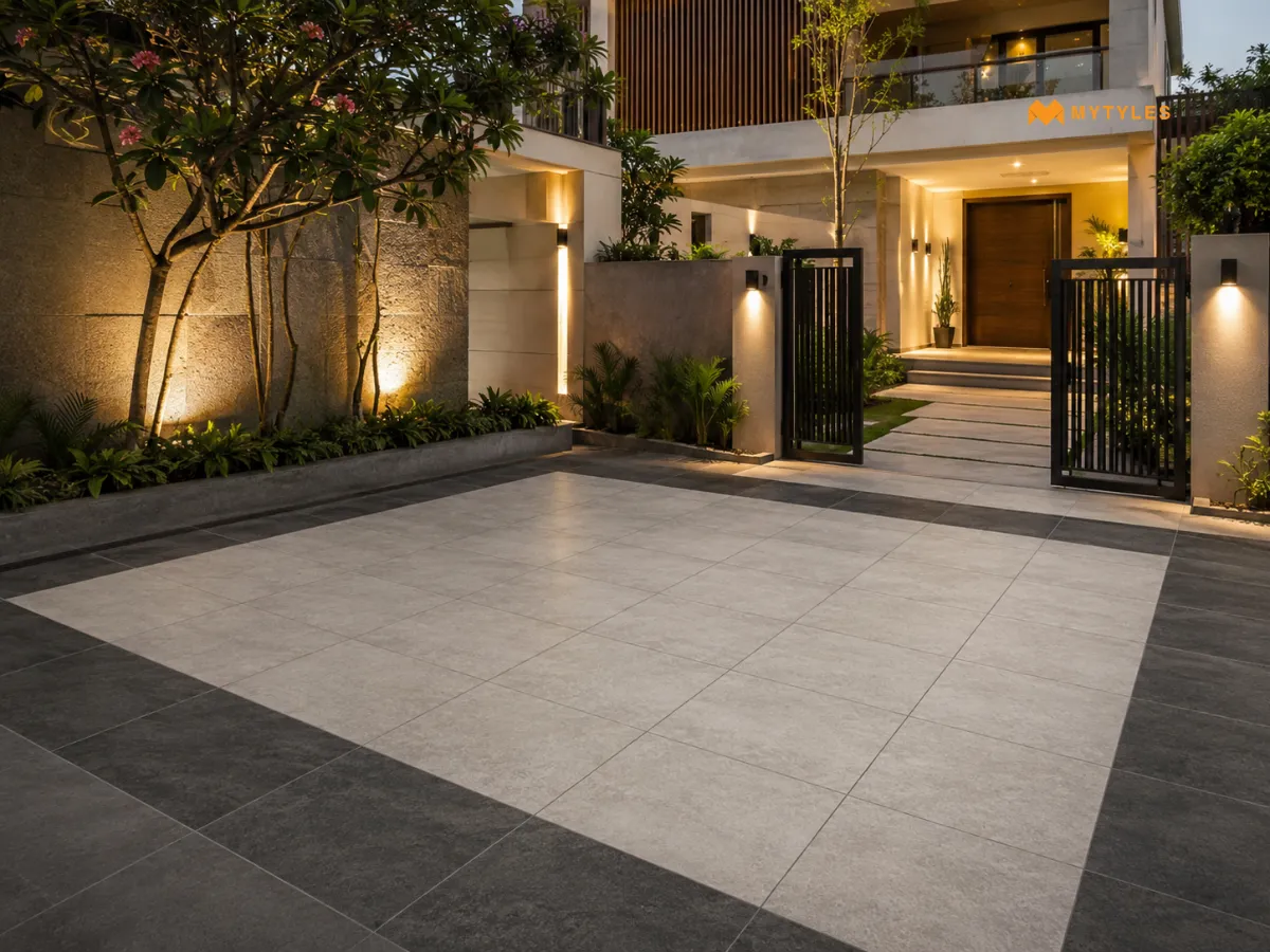 Border Parking Tile Design